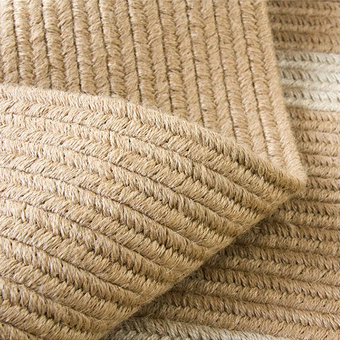 jute teppich oval