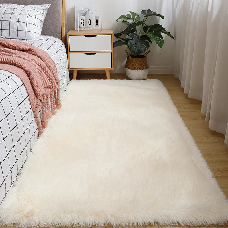 schlafzimmer teppich weiß 40x60cm