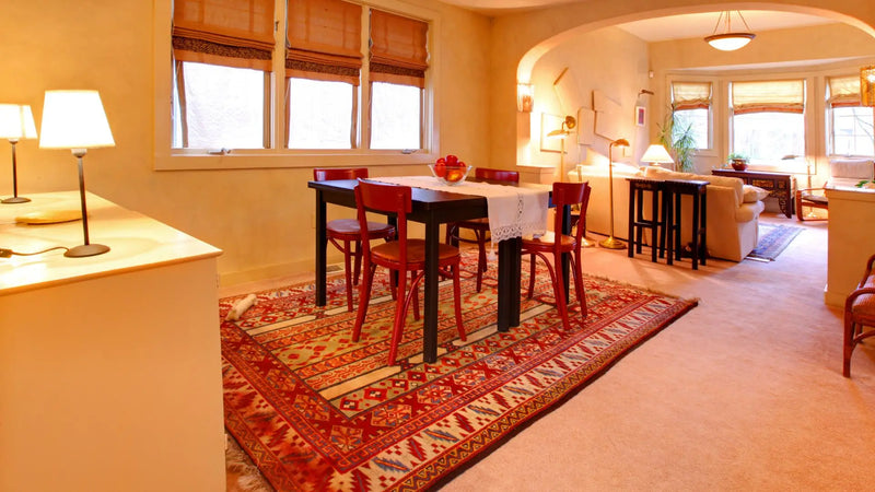 teppich esszimmer