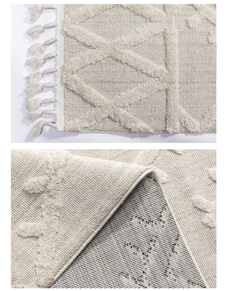 Teppich Wohnzimmer Beige