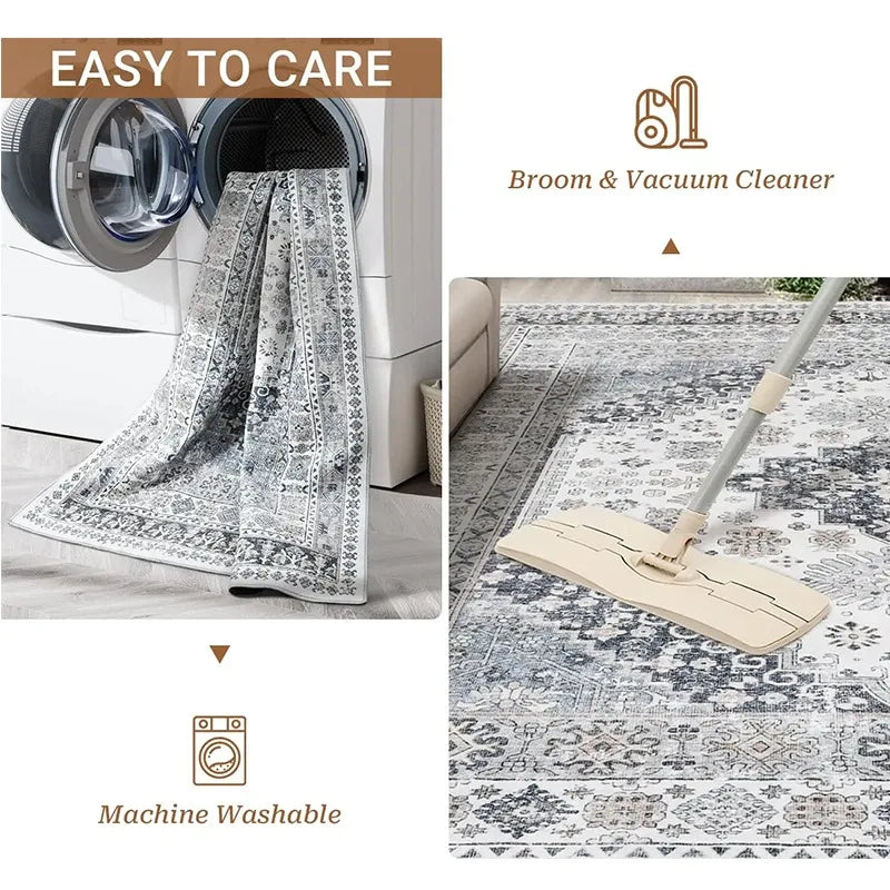 Teppich Blumen Modern