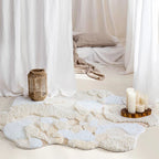 Teppich Beige Modern