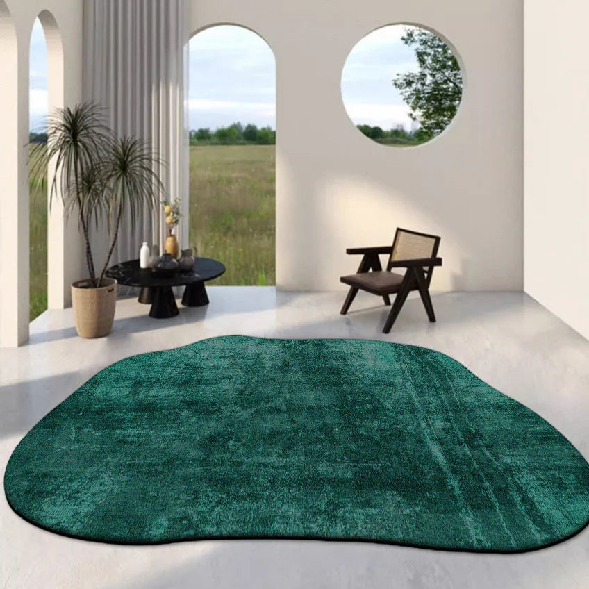 Teppich Dunkelgrün