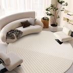 Teppich Beige Wohnzimmer