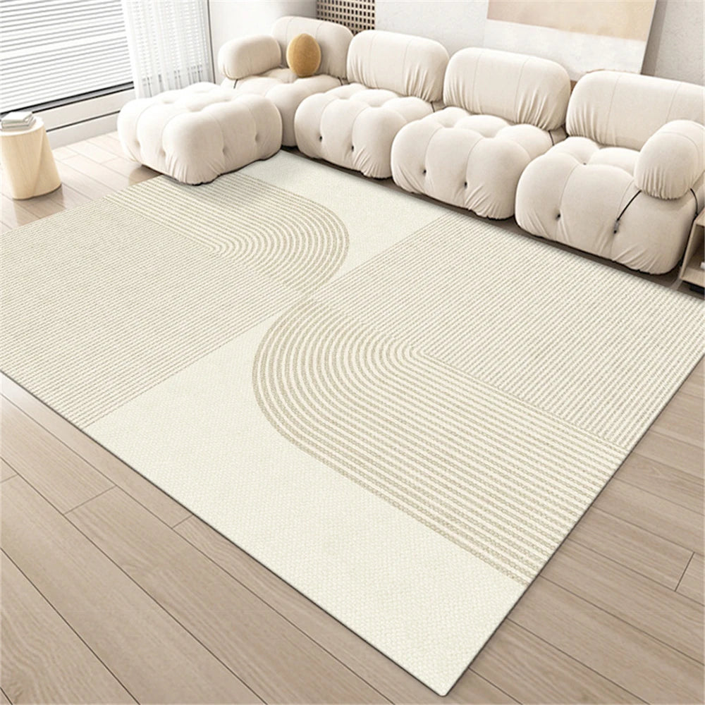 Teppich Creme Beige