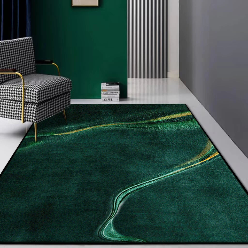 Teppich Waldgrün