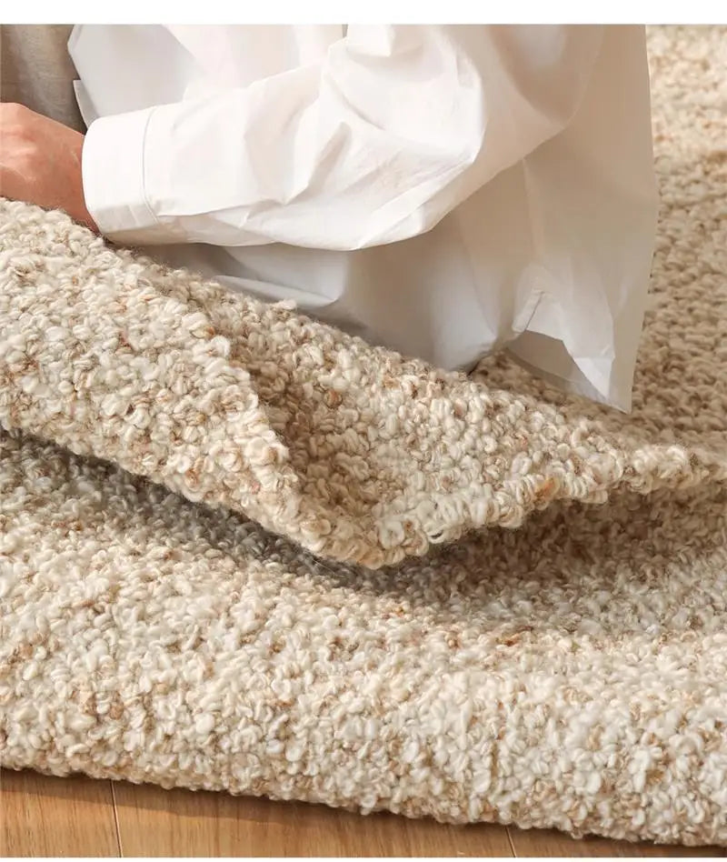 Wohnzimmer Teppich Beige