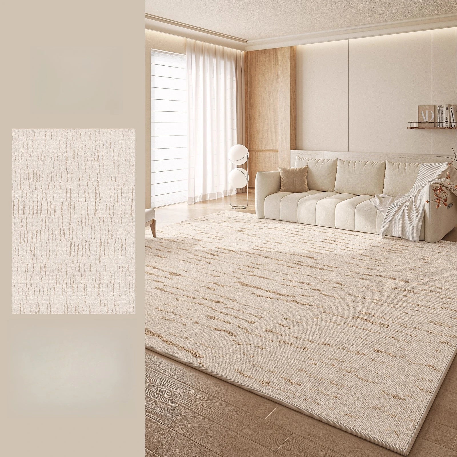 Teppich Beige Braun