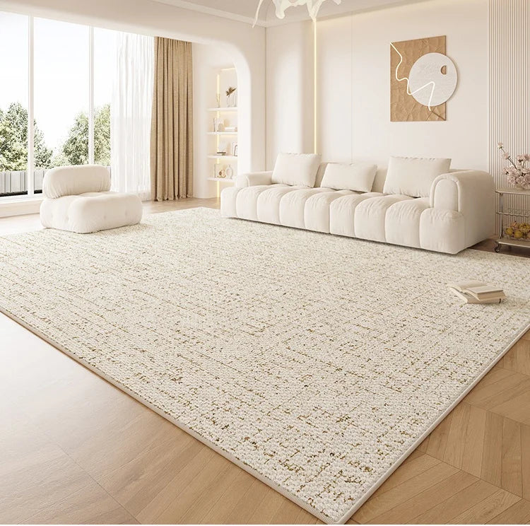 Großer Beiger Teppich