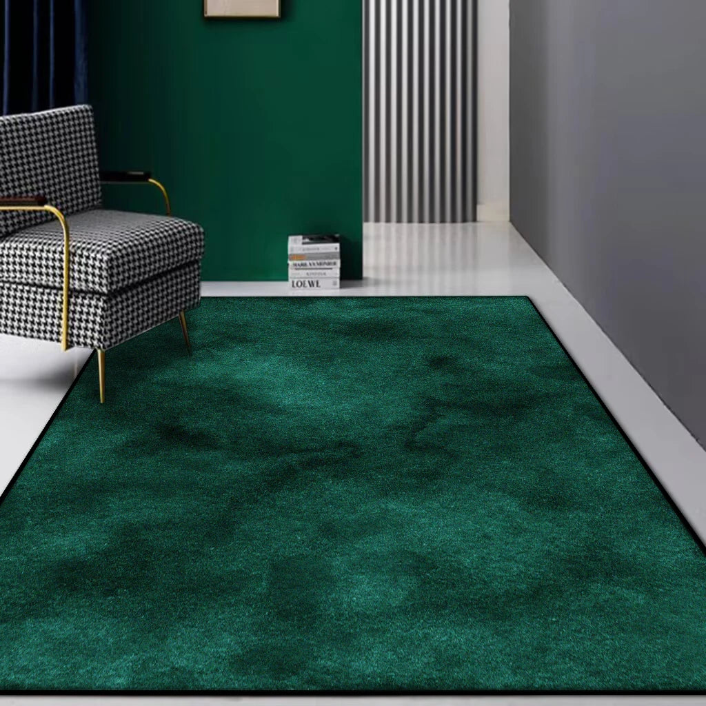 Teppiche Wohnzimmer Grün