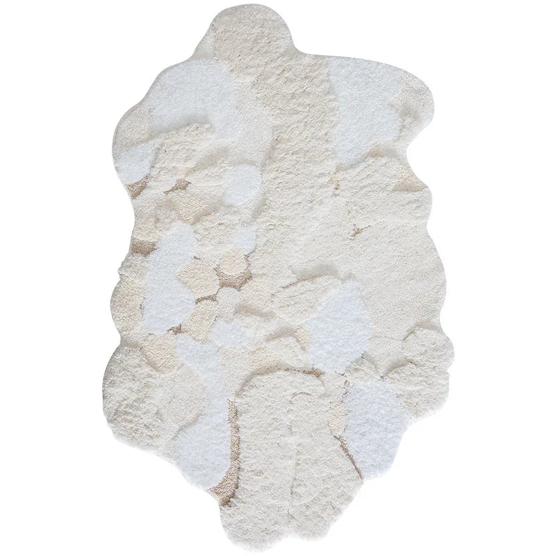 Teppich Beige Modern