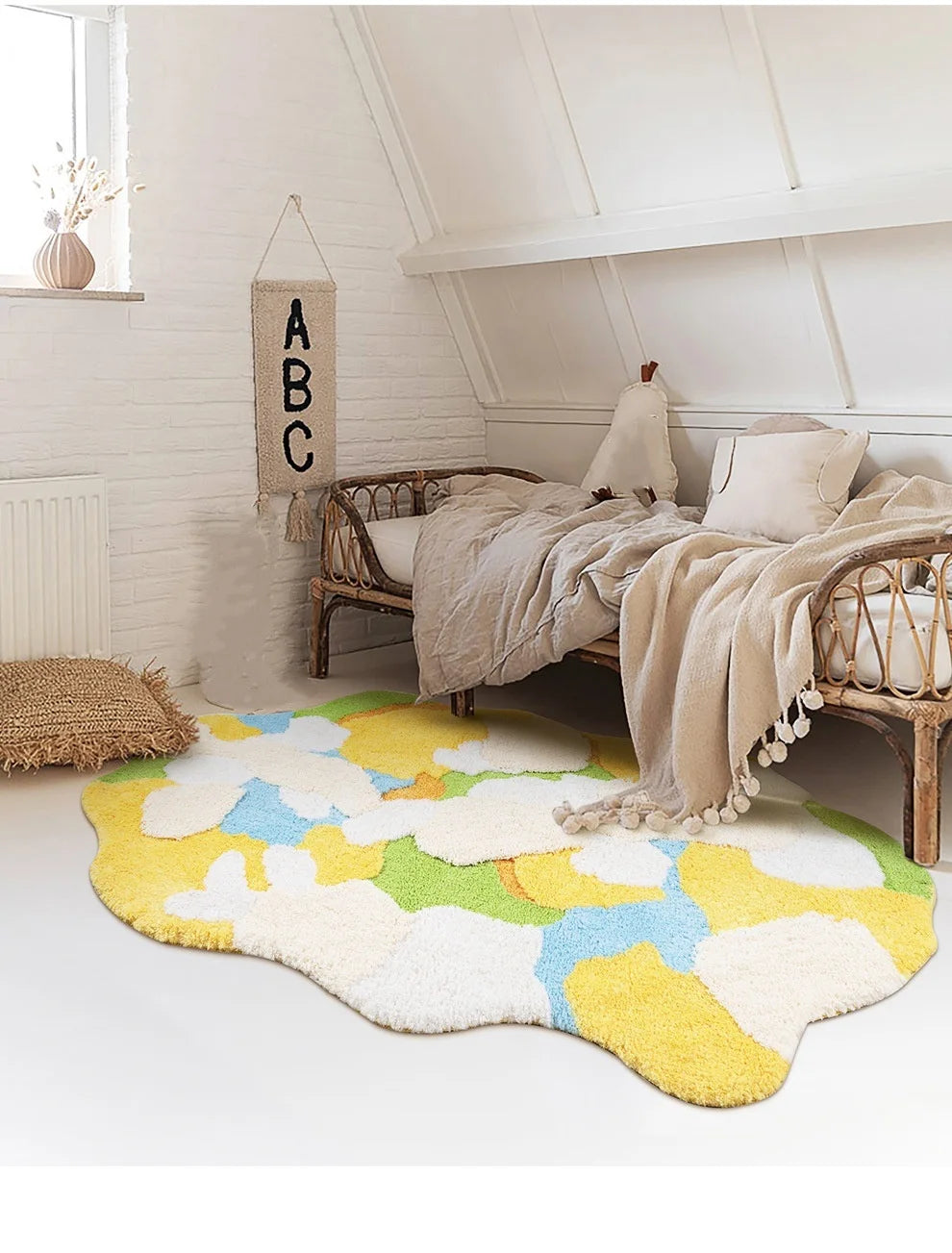 Moderne Teppiche Bunt