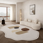 Teppiche Wohnzimmer Beige