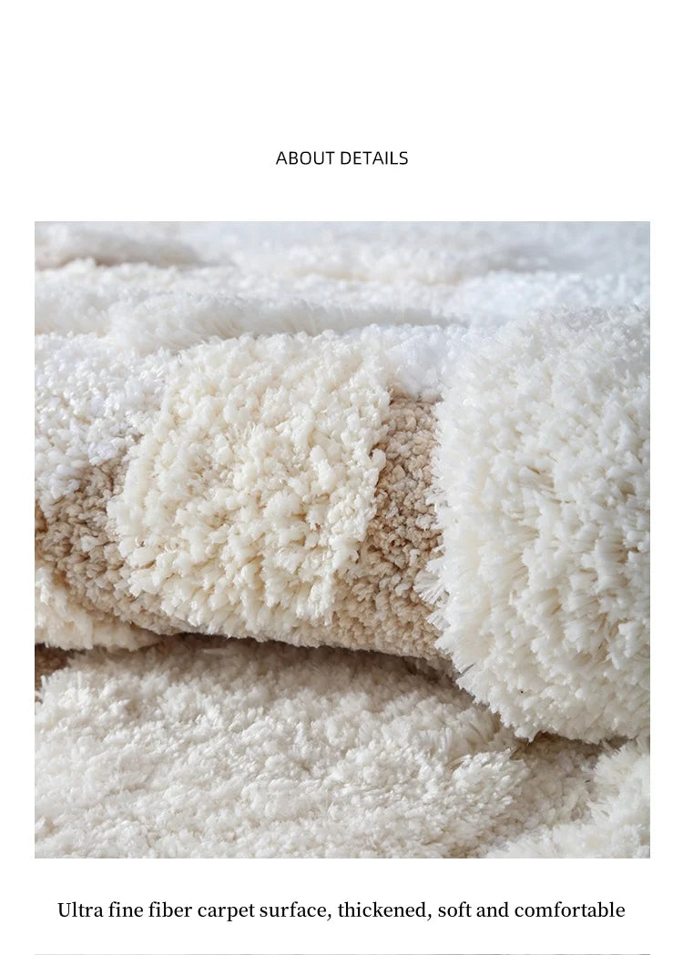 Teppich Beige Modern