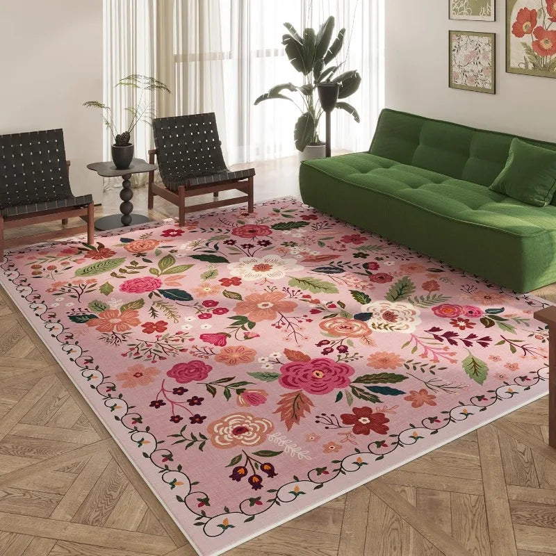 Teppich Blumen Modern