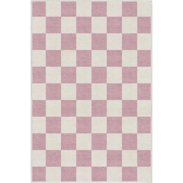 Schachbrettmuster Teppich