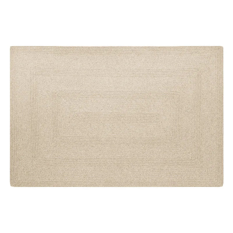 Wollteppich Beige