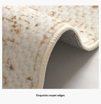 Großer Beiger Teppich