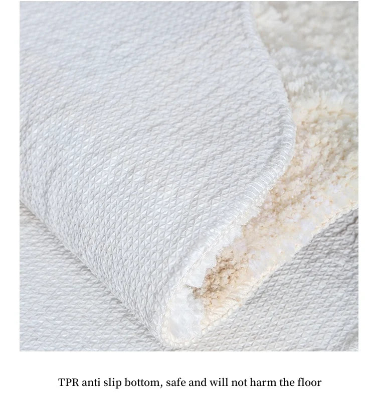 Teppich Beige Modern