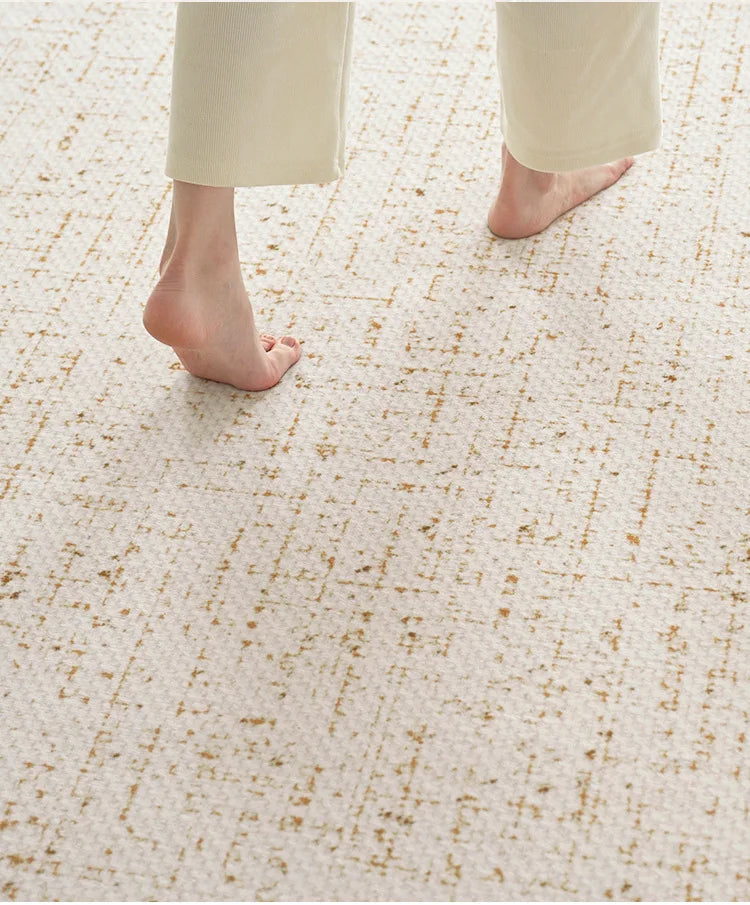 Großer Beiger Teppich