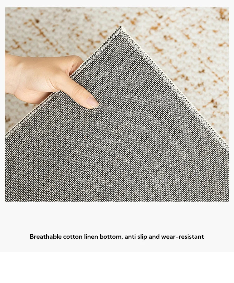 Großer Beiger Teppich