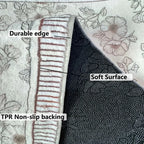 Kurzflor Teppich Rund 180 Cm