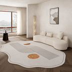 Teppiche Wohnzimmer Beige