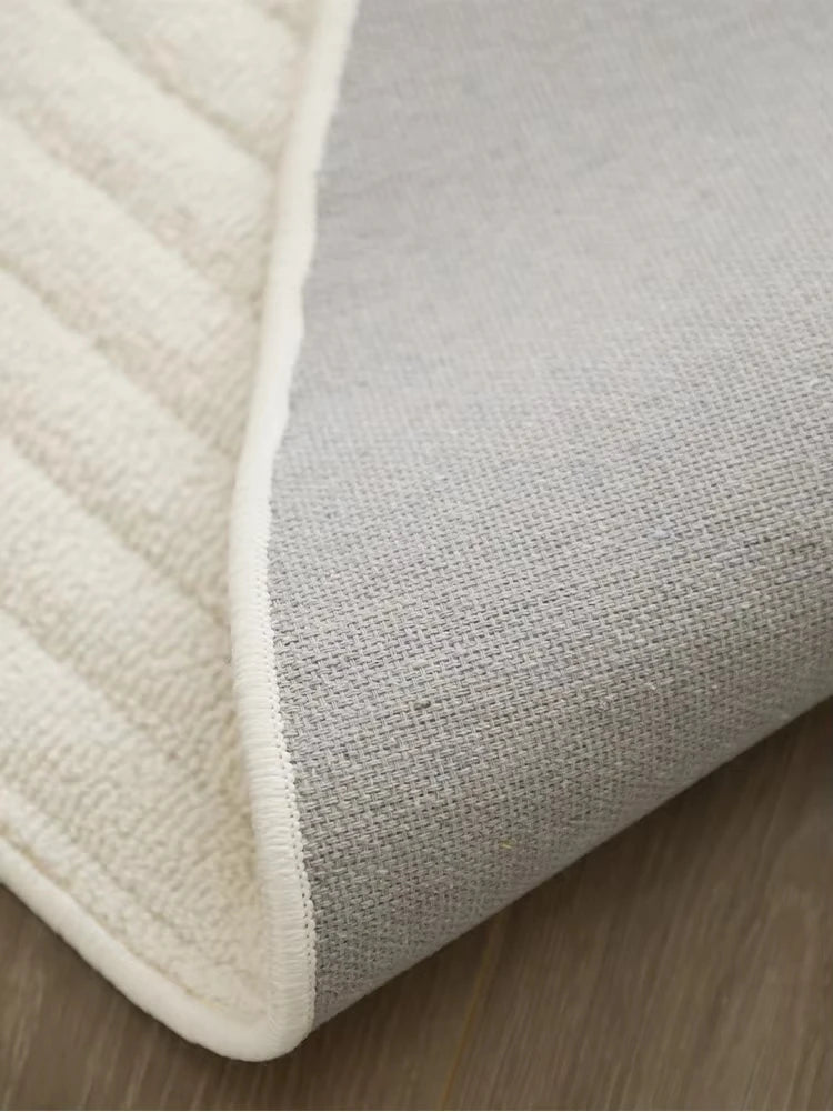 Teppich Beige Wohnzimmer