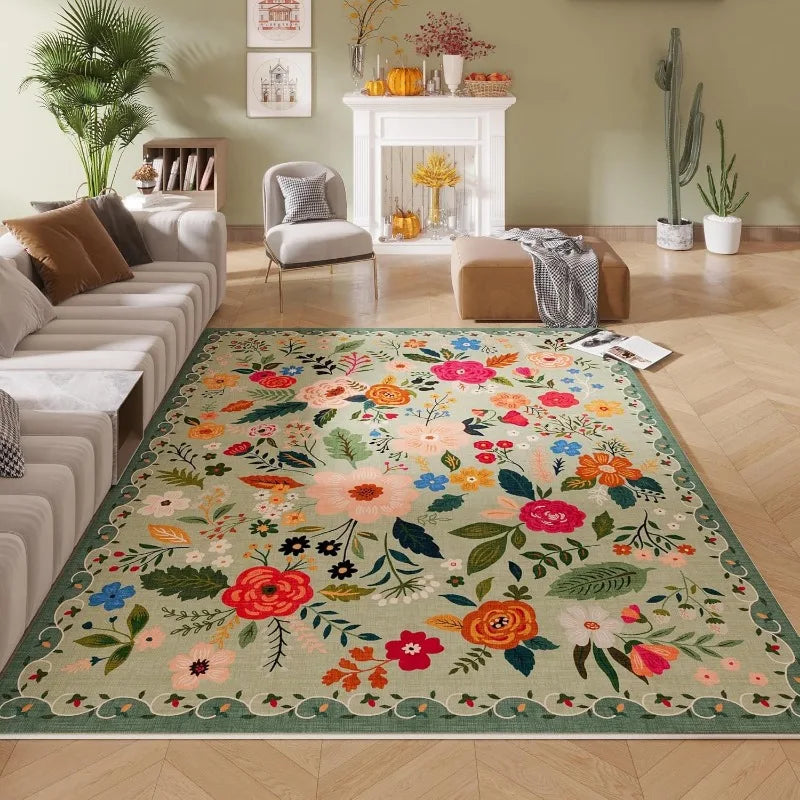 Teppich Blumen