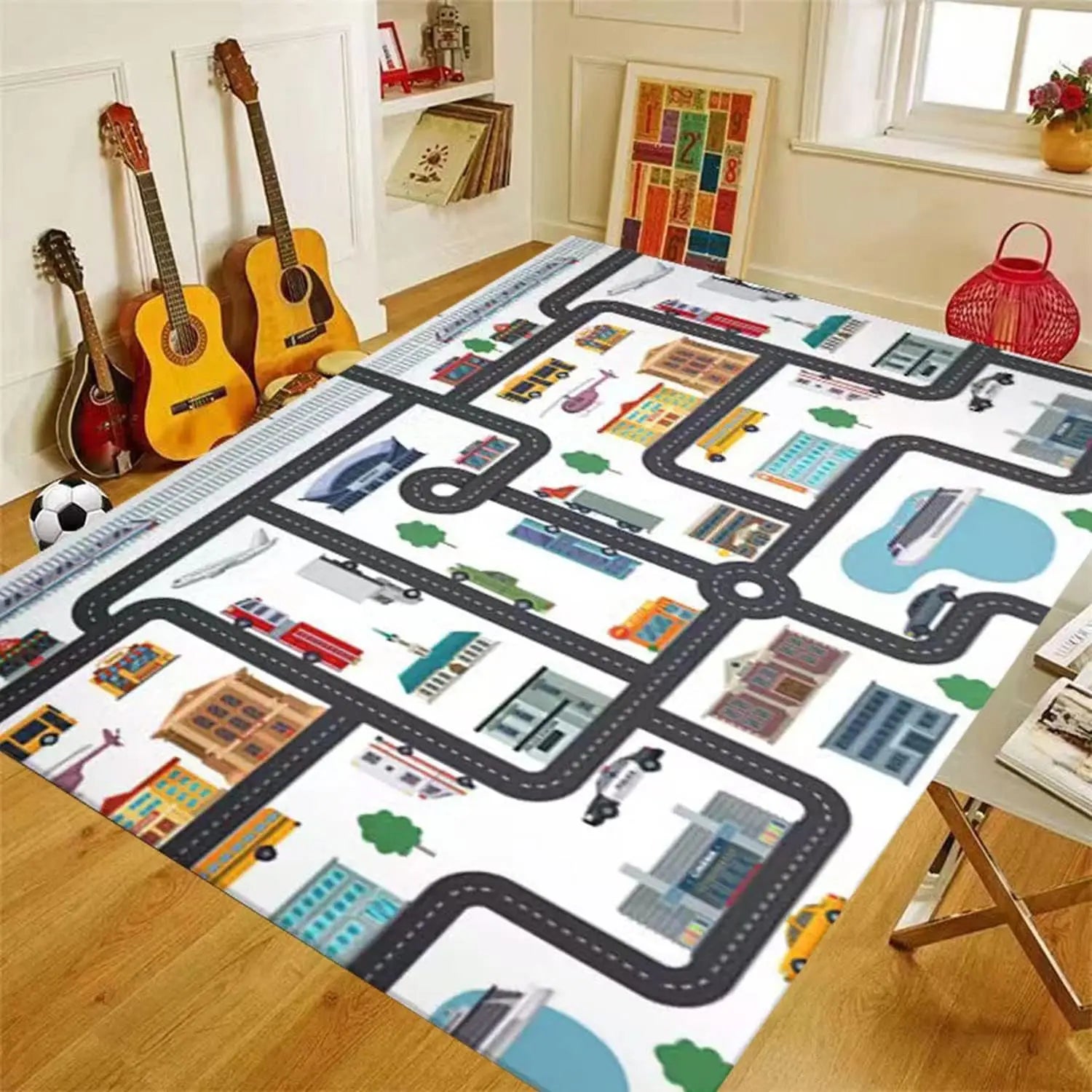 auto spielteppich 40x60cm