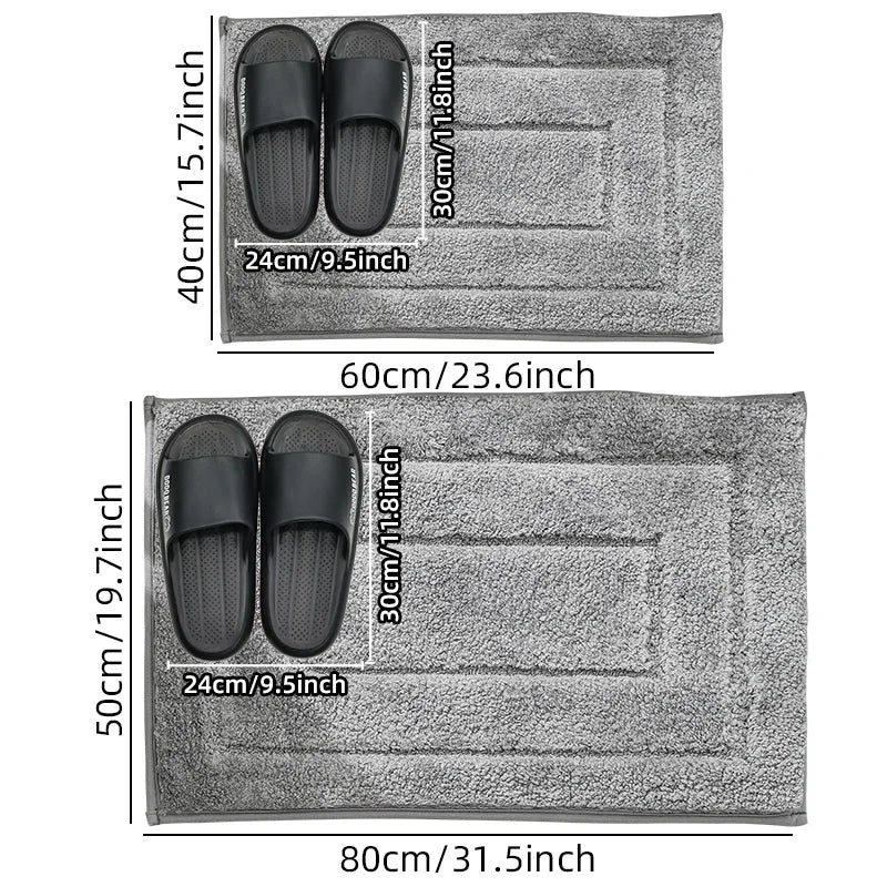 badezimmer teppich beige 40cmx60cm