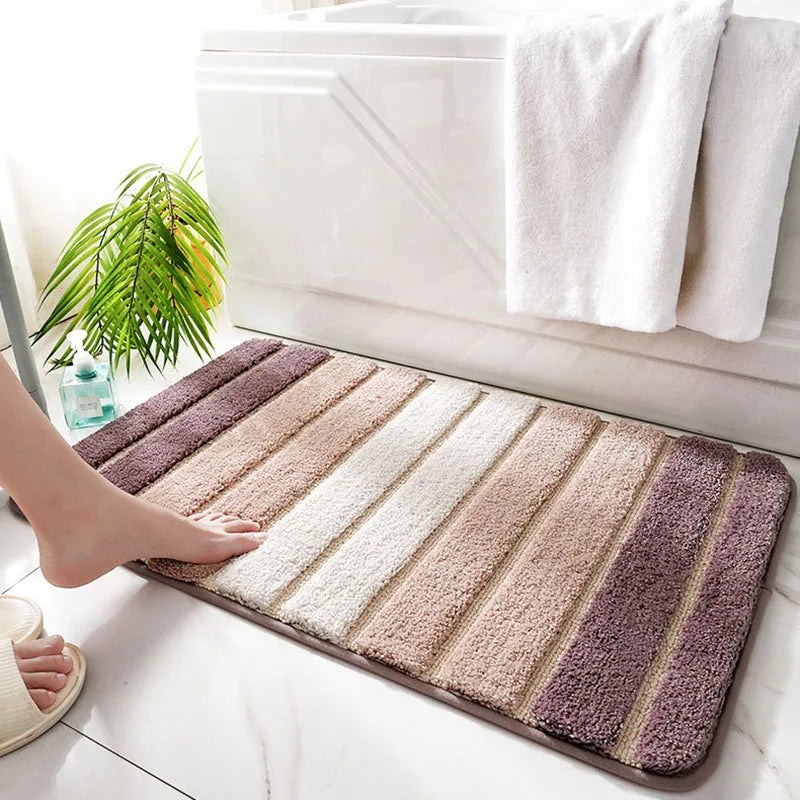 badezimmer teppich bunt