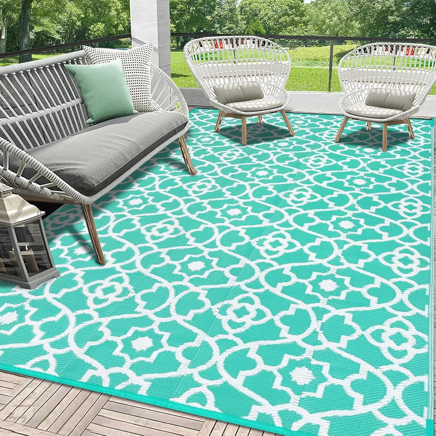 balkon outdoor teppich 40x60cm