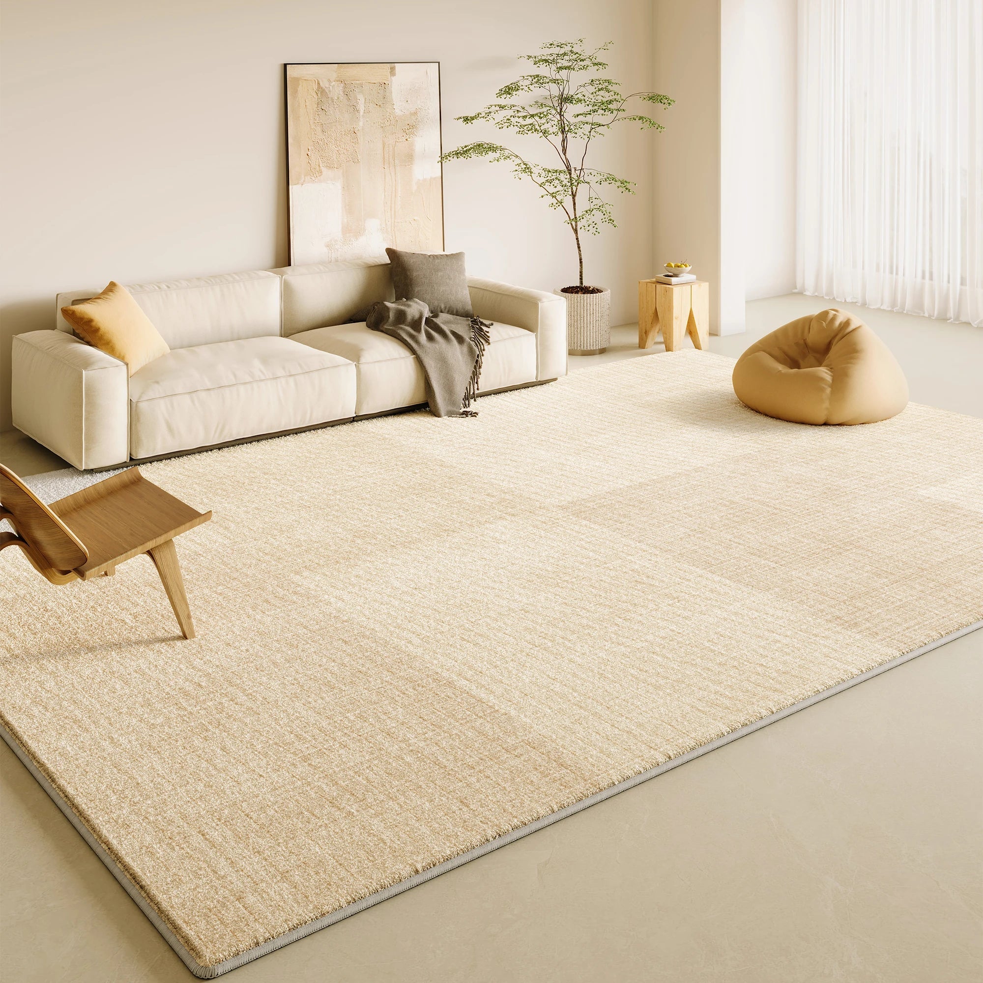 beige teppiche wohnzimmer 40x60cm