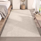 beiger teppich schlafzimmer 40x120cm