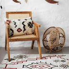 boho teppich beige