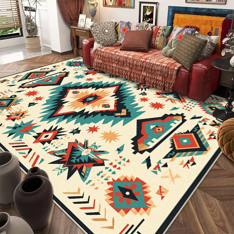 boho teppich bunt 60x90cm