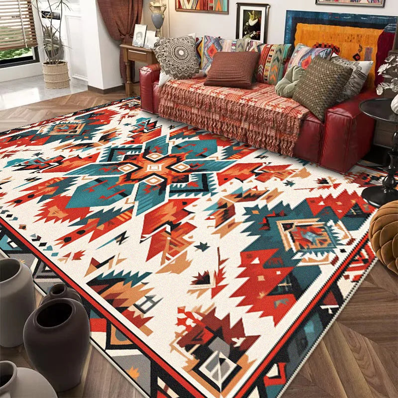 boho teppich wohnzimmer 60x90cm