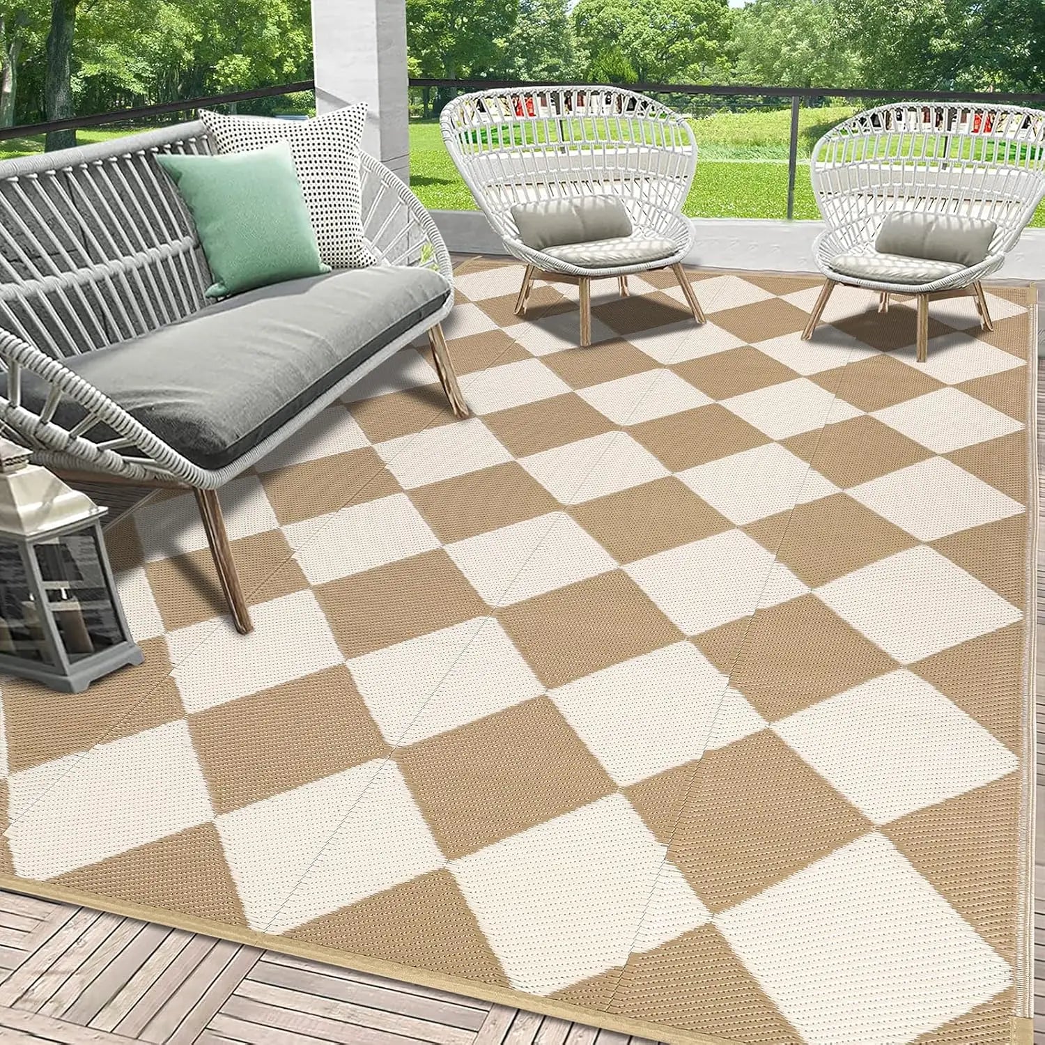 großer outdoor teppich 40x60cm