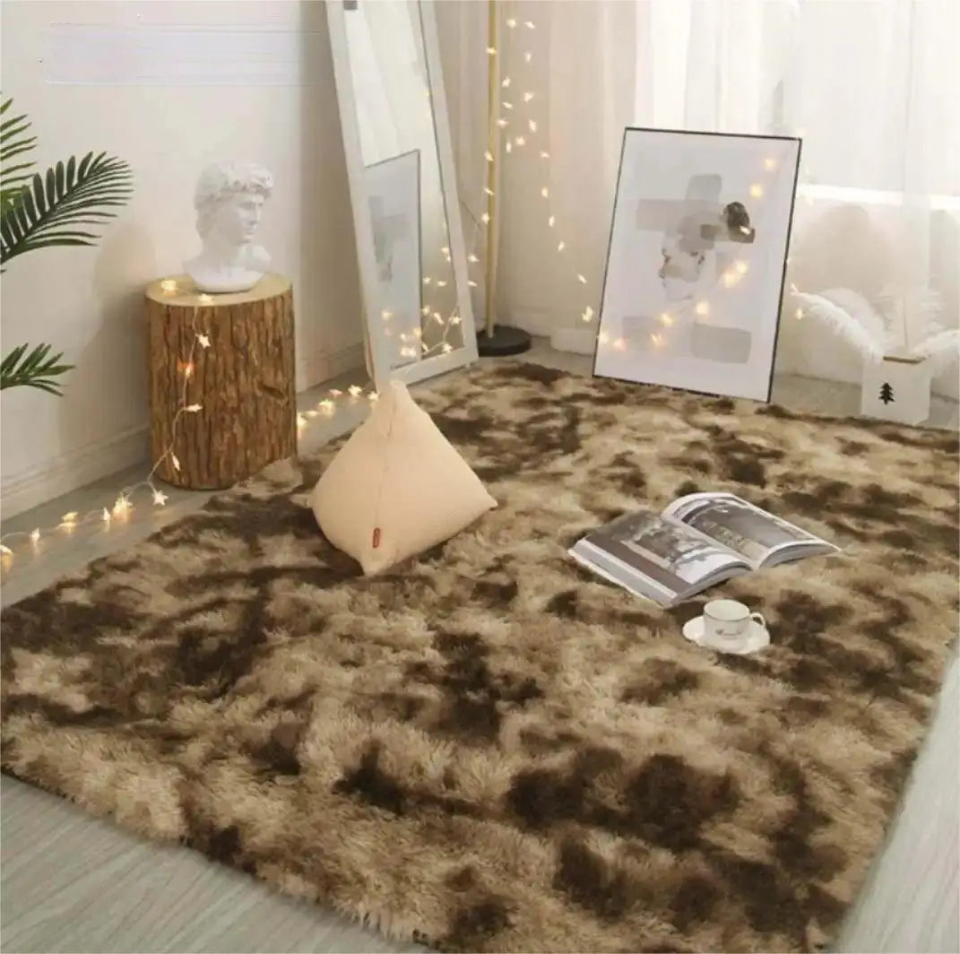 hochflor shaggy teppich 40x60cm