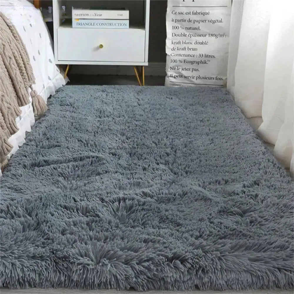 hochflor teppich grau 40x60cm