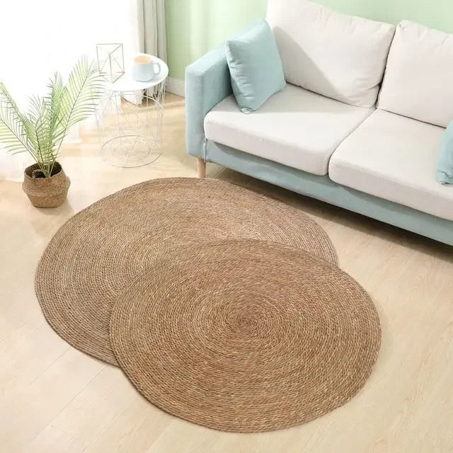 jute teppich creme