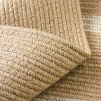 jute teppich oval