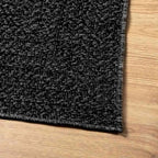 jute teppich schwarz