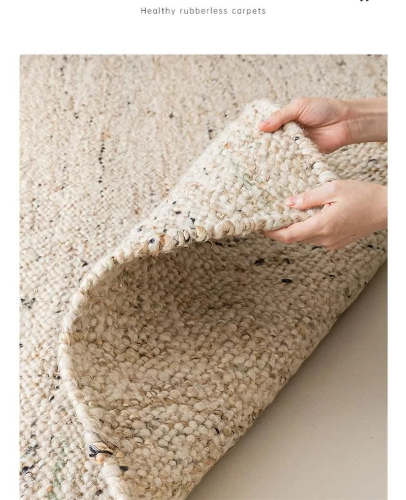 jute teppich wohnzimmer