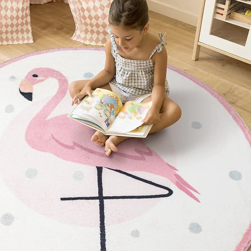 kinderteppich rund 120
