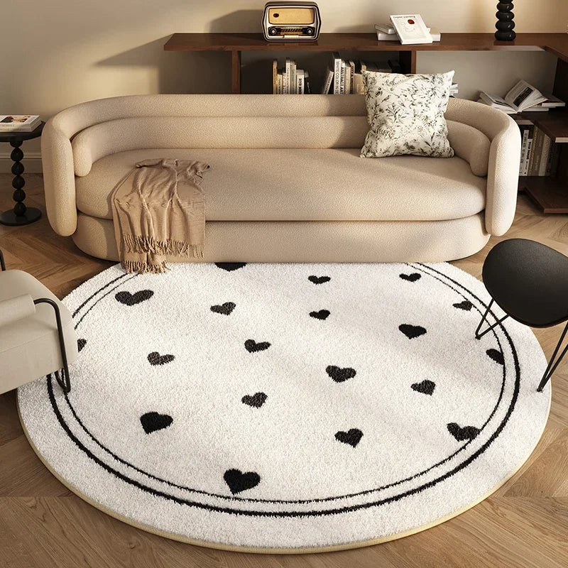 kinderzimmer teppich bunt 80×80cm