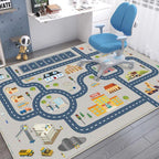 kinderzimmer teppich straße 60x90cm