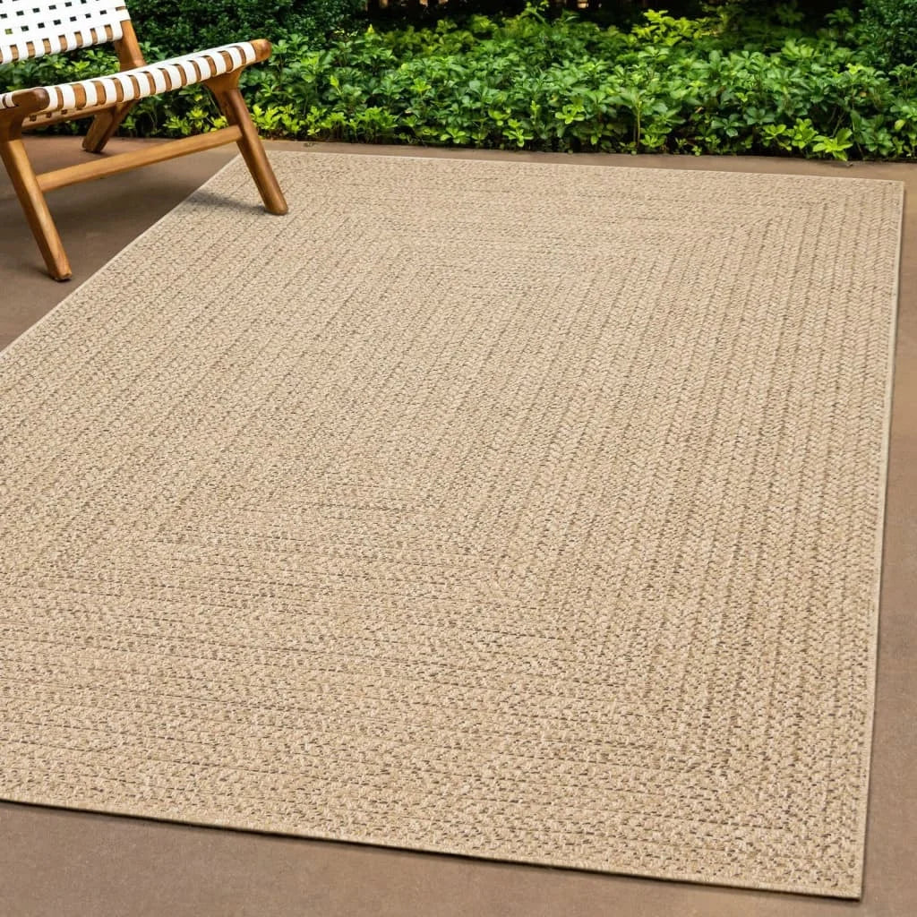 outdoor teppich jute