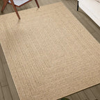 outdoor teppich jute